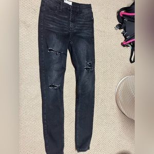 Free people black jeans size 26